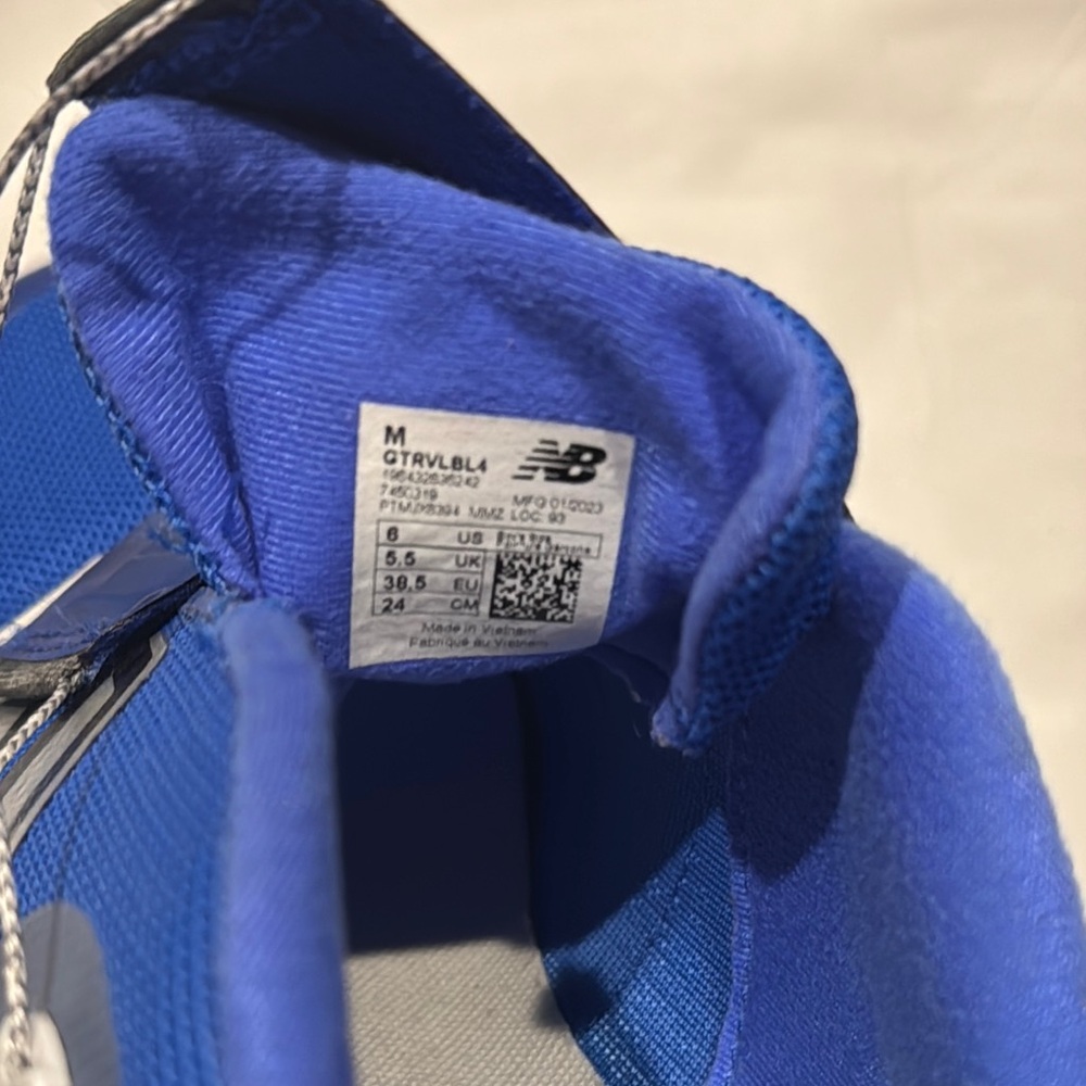 New Balance Kids' Royal Blue Sneakers - Picture 9 of 9